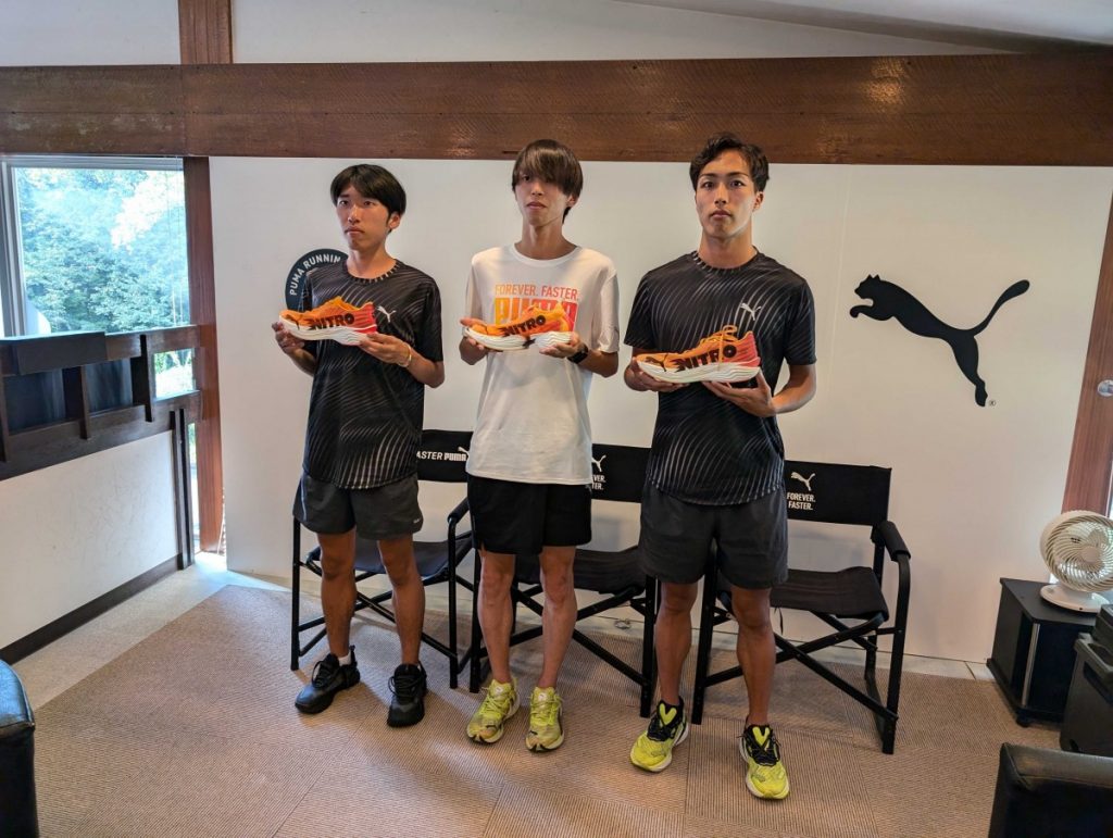 立教大学陸上部　ユニフォーム　箱根駅伝　マラソン　プーマ プーマ」24-25年向け“駅伝パック”で箱根のシェア拡大へ 勢いに