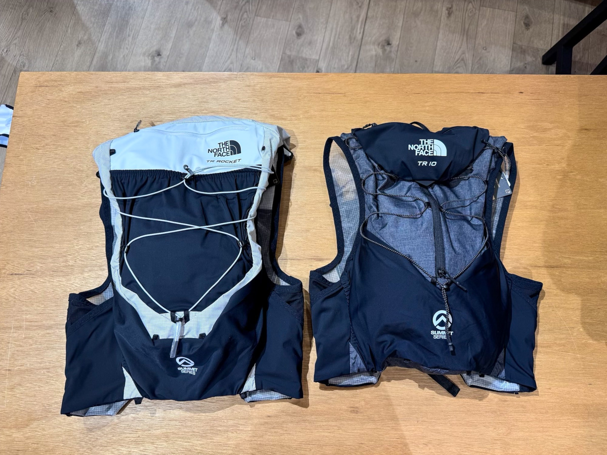 「注目のトレランザック2選！　THE NORTH FACE『TR10』、ULTIMATE DIRECTION『ULTRA VEST』を徹底比較！」の画像