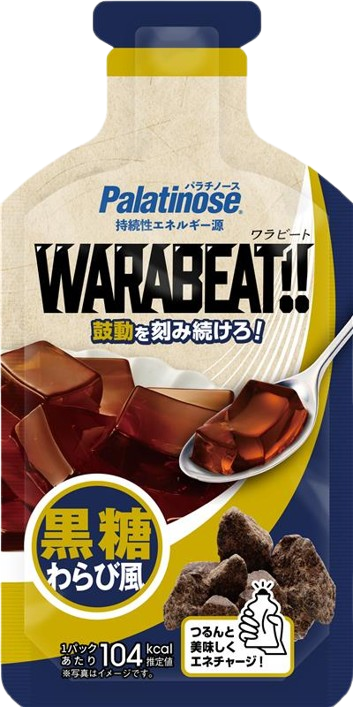 「わらびもち風味のエナジージェル『WARABEAT‼︎（ワラビート）』発表！Runtrip BASE YOYOGI PARKにて無料サンプリング配布も」の画像