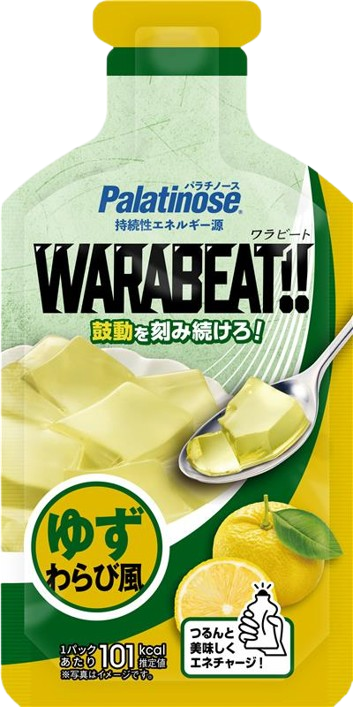「わらびもち風味のエナジージェル『WARABEAT‼︎（ワラビート）』発表！Runtrip BASE YOYOGI PARKにて無料サンプリング配布も」の画像
