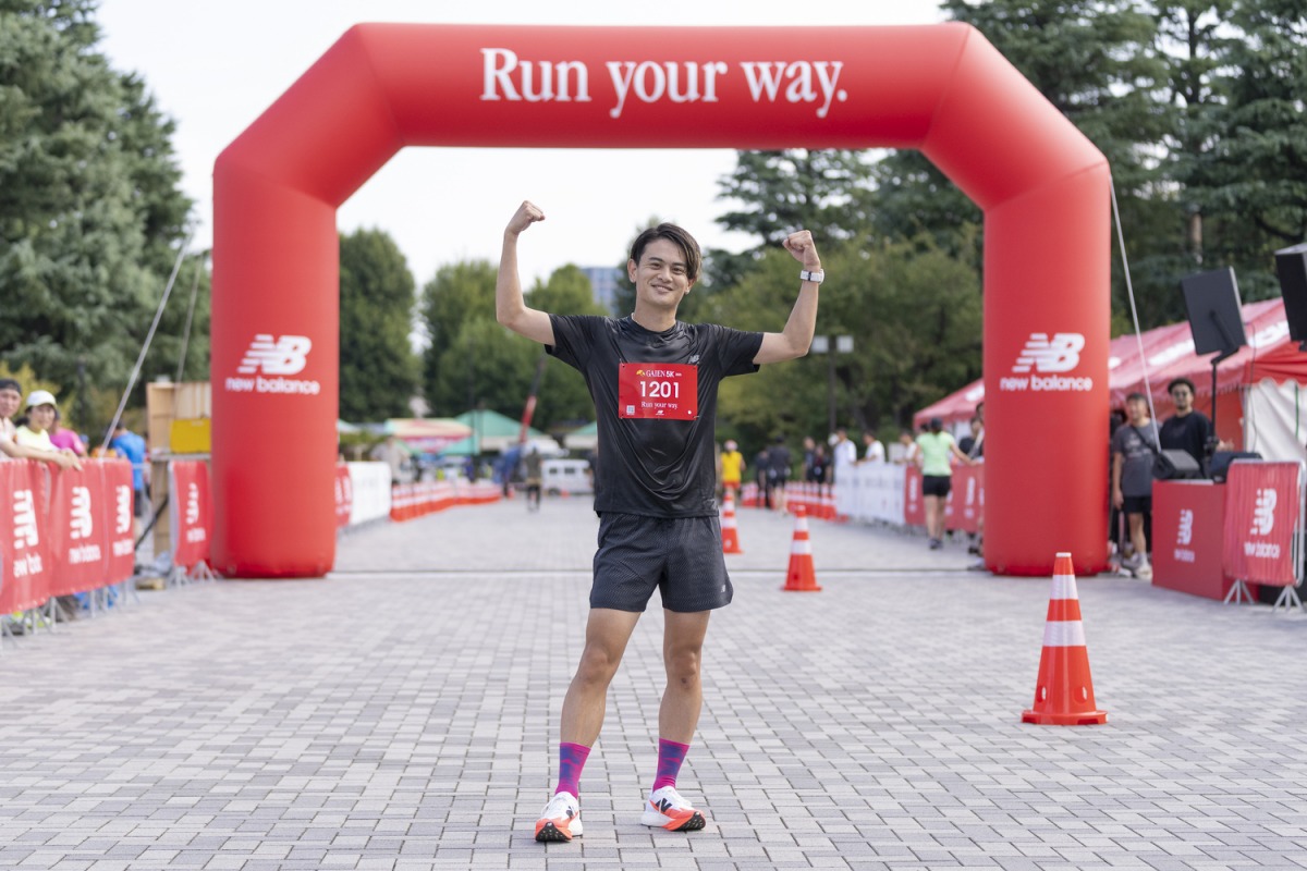 「TKD PROJECT・よしきさんが『FuelCell SuperComp Elite v5』で疾走！ニューバランス「Run your way. Park」レポート」の画像