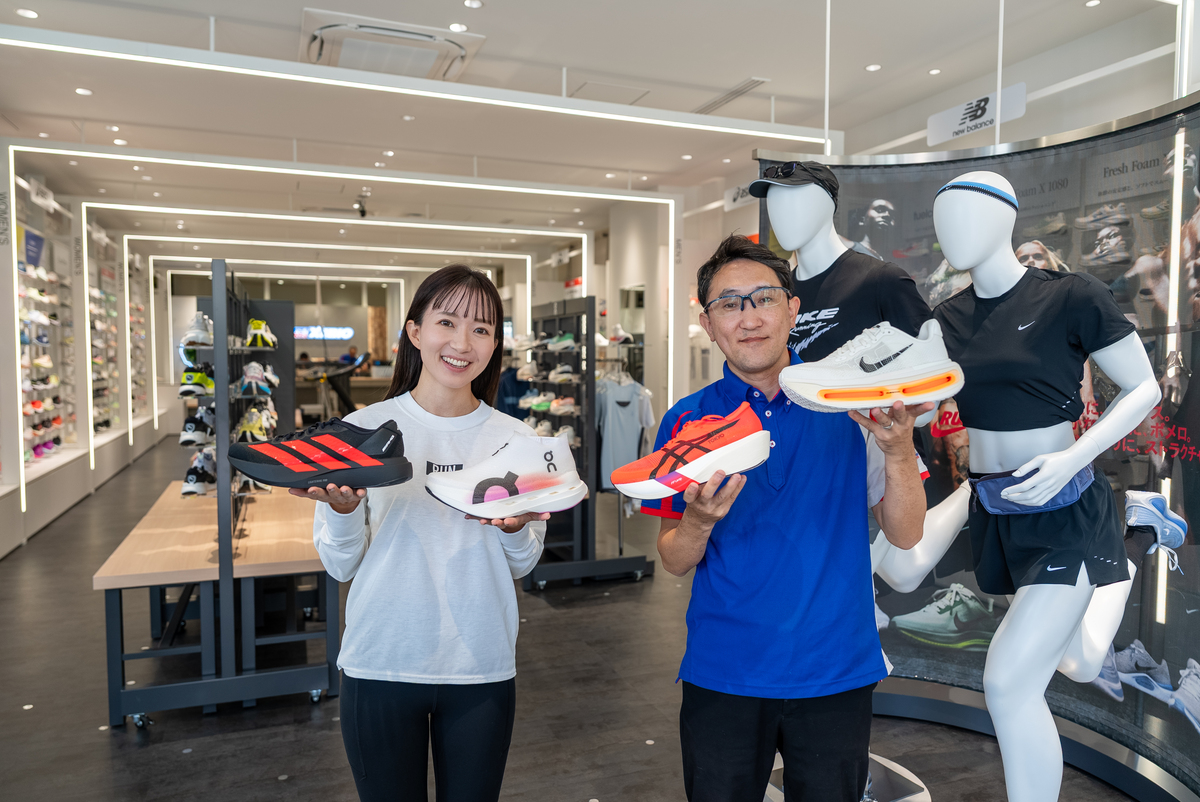 「最新ランニングシューズが勢ぞろい!スーパースポーツゼビオ東京御茶ノ水本店がリニューアルオープン」の画像