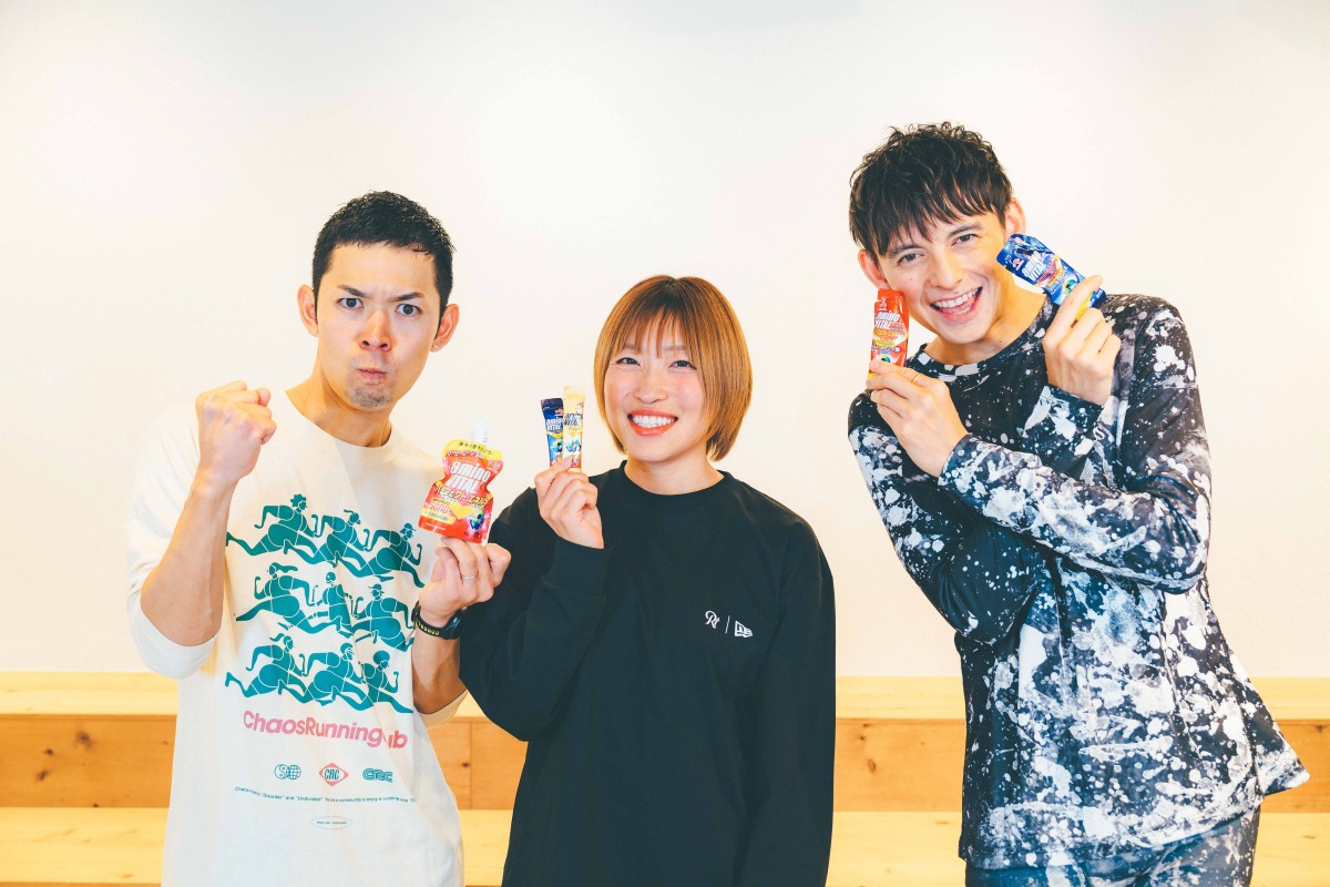 「ハリー杉山さん・みゃこさんが実践するレース当日の『アミノバイタル®』活用法とは?レースの準備から補給方法まで徹底解説」の画像