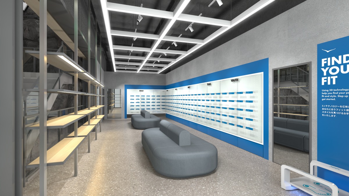 「【国内初】3フロア構成でHOKAの世界観に触れられる『HOKA Shibuya』が12月12日よりオープン」の画像