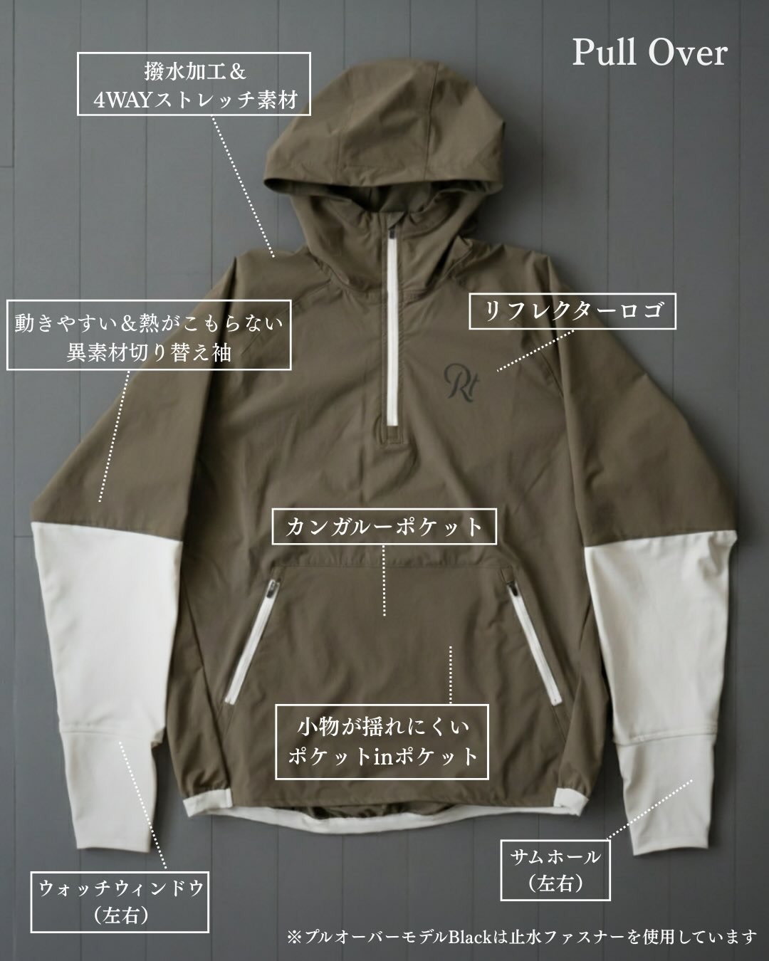 「寒い冬のランニングにプルオーバーの「Runtripオリジナルジャケット」がおすすめ」の画像