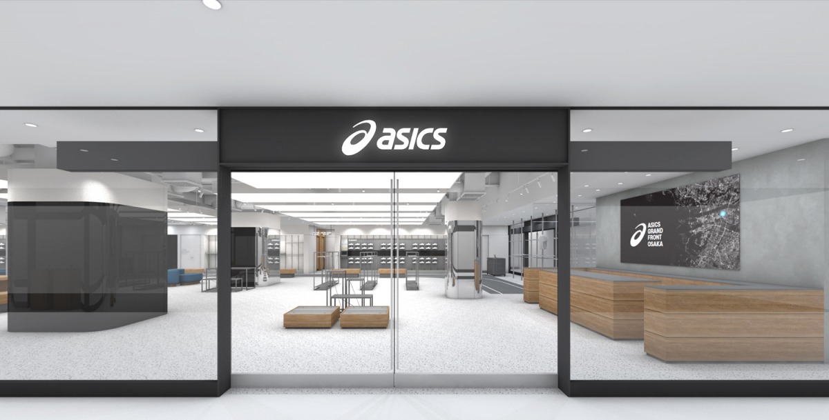 「店内に試し履きトラックも新設!『ASICS GRAND FRONT OSAKA』が12月27日リニューアルオープン」の画像