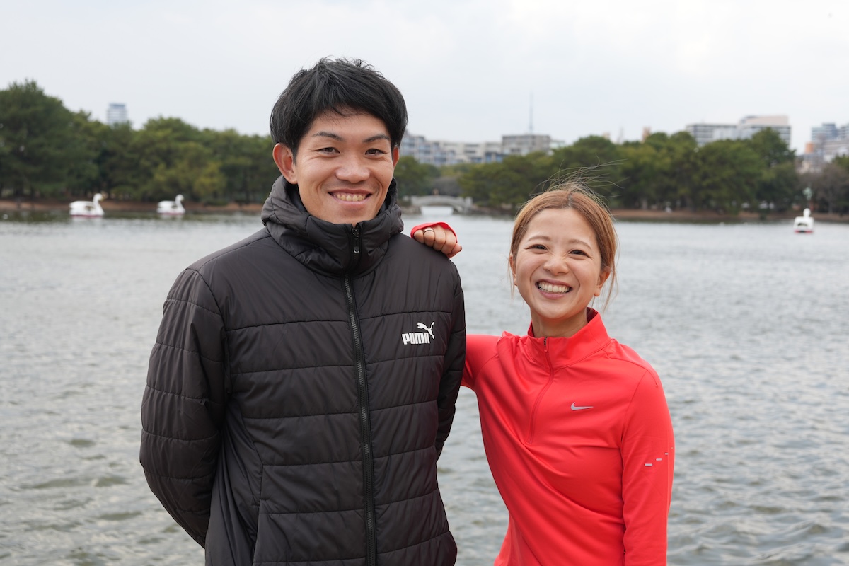 「駅伝全国優勝ランナーの夫と練習を発信「佐久長聖育ちゴリラとの練習日記」が話題に。フォロワー1.6万人のかれんさんにインタビュー」の画像