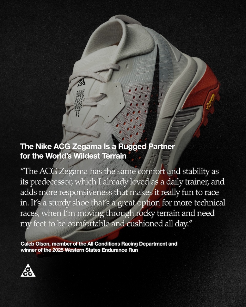 「トレイルのスーパーシューズ「ナイキ ACG ウルトラフライ」が登場！過酷な地形に対応「ナイキ ACG ゼガマ」も発表」の画像