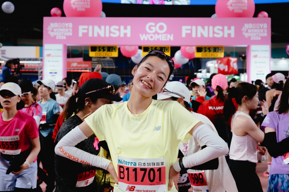 「女性ランナーの祭典『名古屋ウィメンズマラソン2026』出走レポート!笑顔で走り抜けたモデル・一絵さんのサブ4挑戦記」の画像