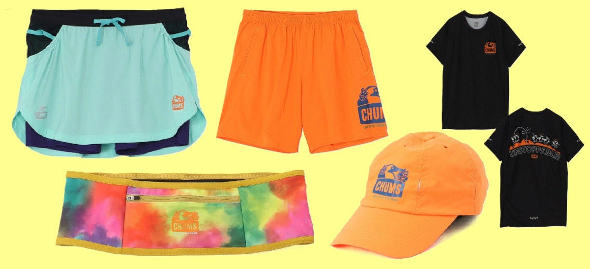 「CHUMSとウルトラランナー・みゃこさんがコラボ！機能性とあそび心を両立させたウェア＆アクセサリーがラインナップ『Runtrip Store』アイテム特集」の画像