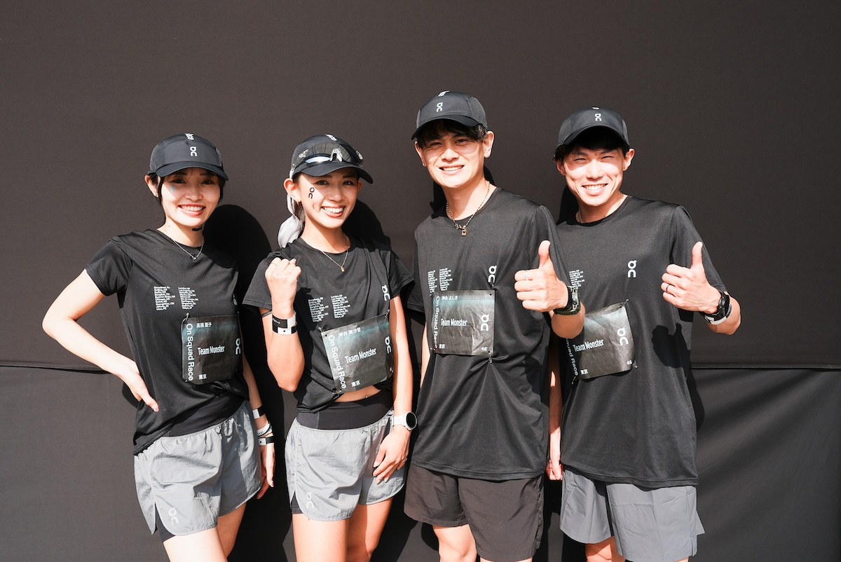 「Runtripチームも参戦！『On Squad Race Tokyo』レポート」の画像