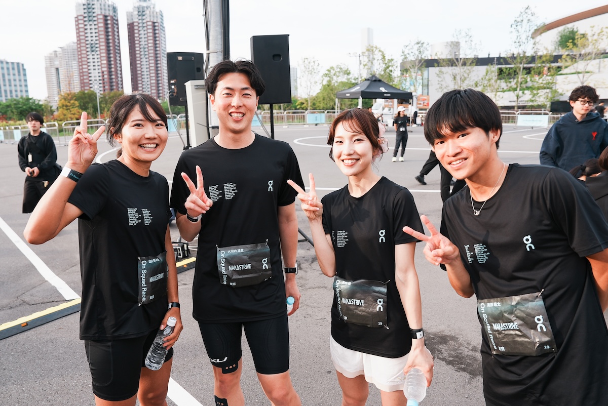 「Runtripチームも参戦！『On Squad Race Tokyo』レポート」の画像