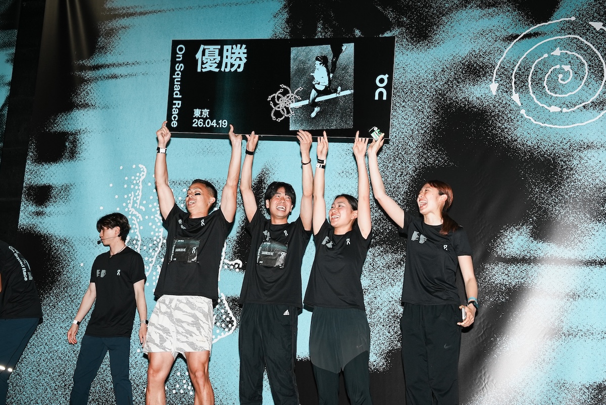 「Runtripチームも参戦！『On Squad Race Tokyo』レポート」の画像