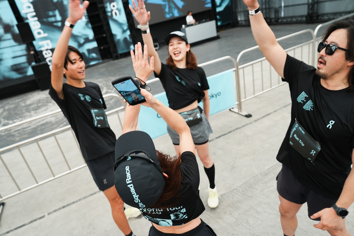 「Runtripチームも参戦！『On Squad Race Tokyo』レポート」の画像