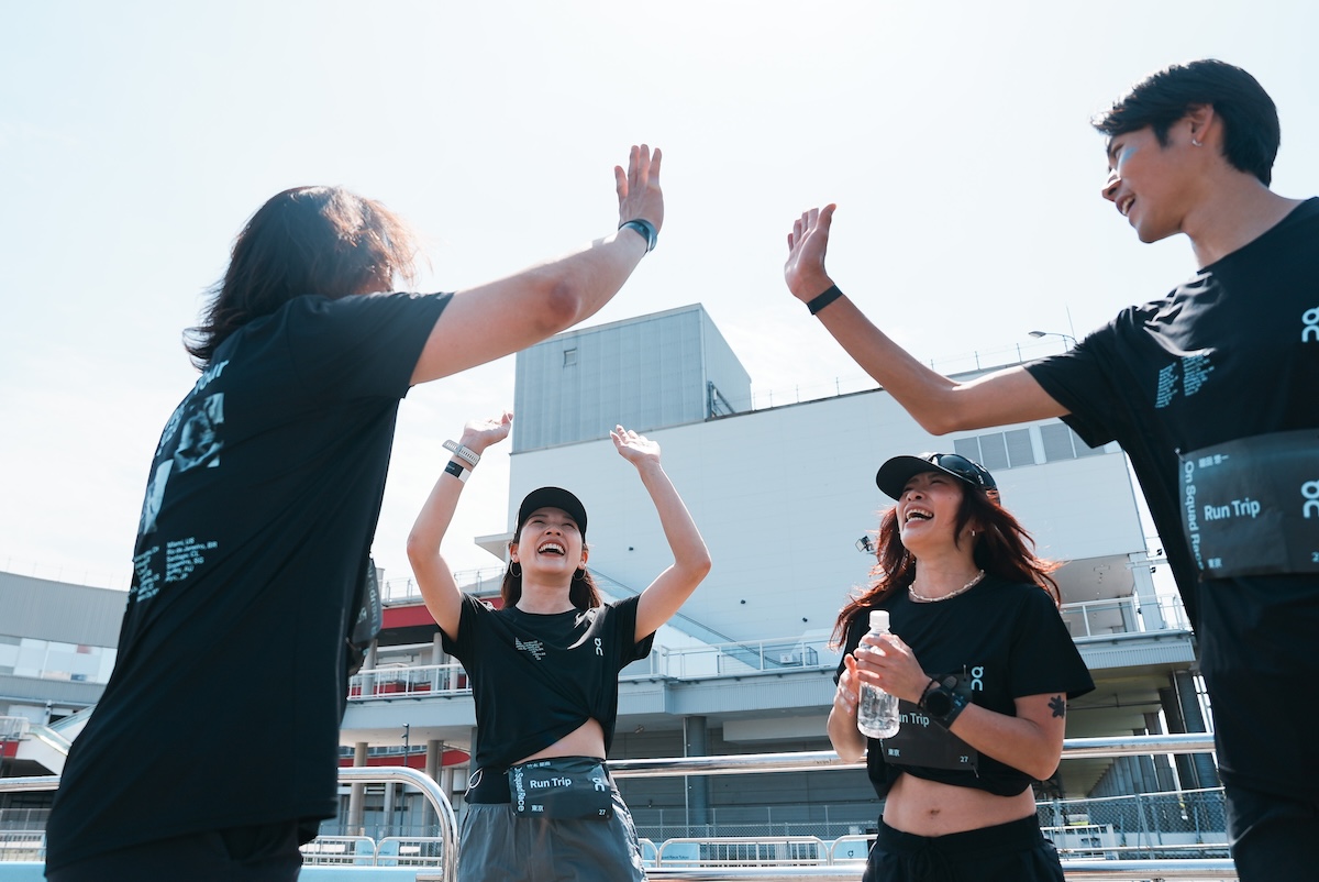 「Runtripチームも参戦！『On Squad Race Tokyo』レポート」の画像