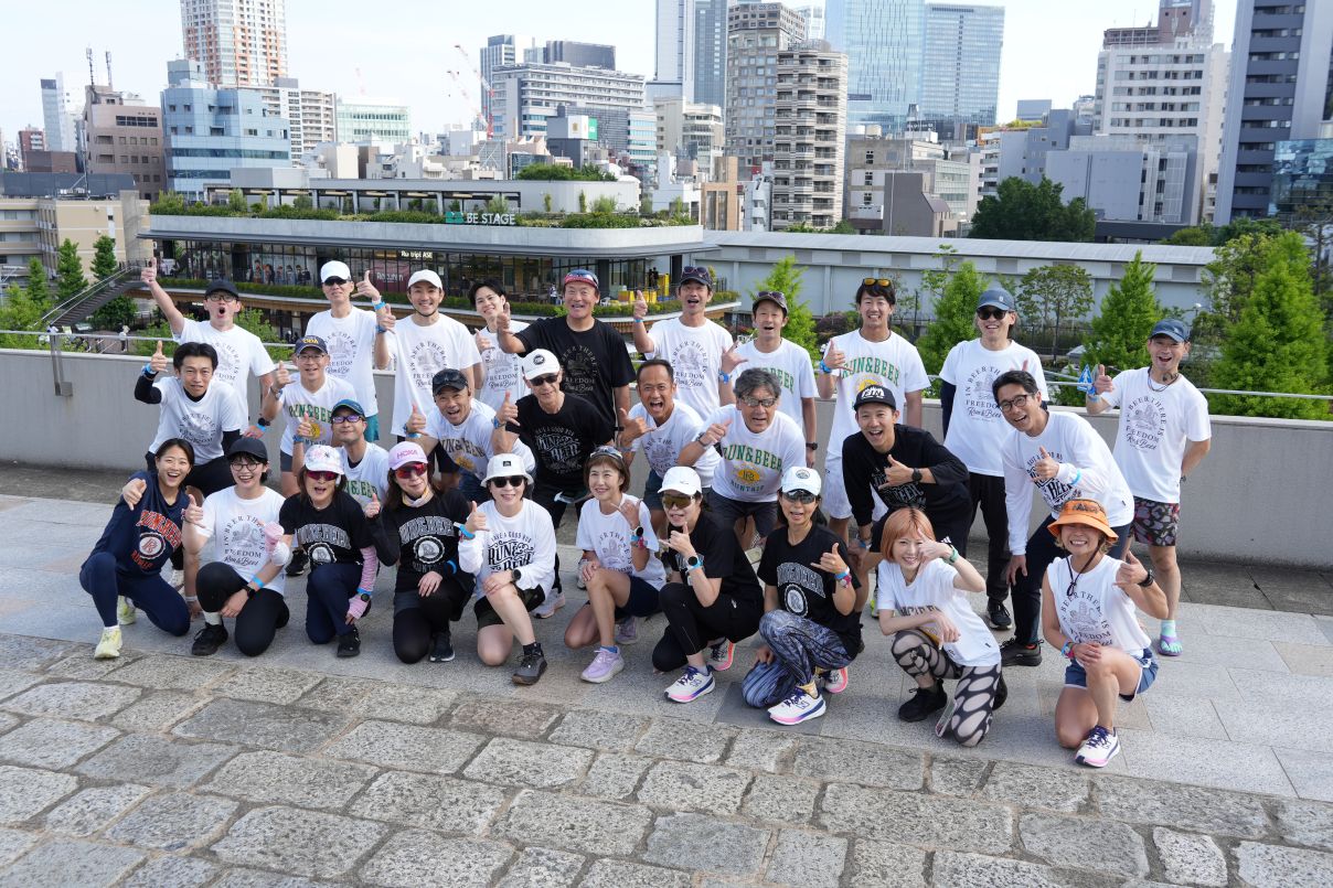 「Tシャツ＆ビール付きのランニングイベント『Runtrip RUN & BEER！』開催レポート」の画像