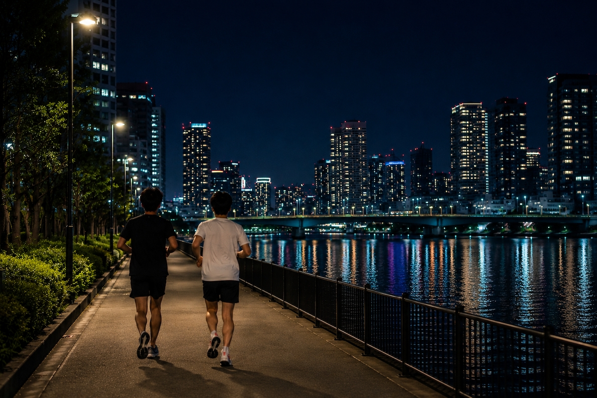 「夏のランニングは朝と夜どちらがおすすめ?それぞれのメリット・デメリットを比較」の画像