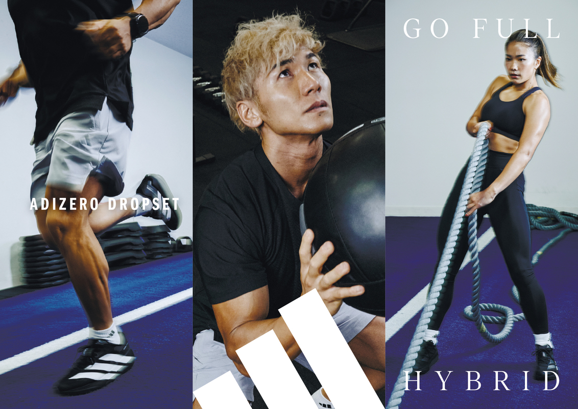 「アディダス『ADIZERO Dropset Pro』登場。ランニングと室内ワークアウトの両立を追求したハイブリッドトレーニングシューズ」の画像