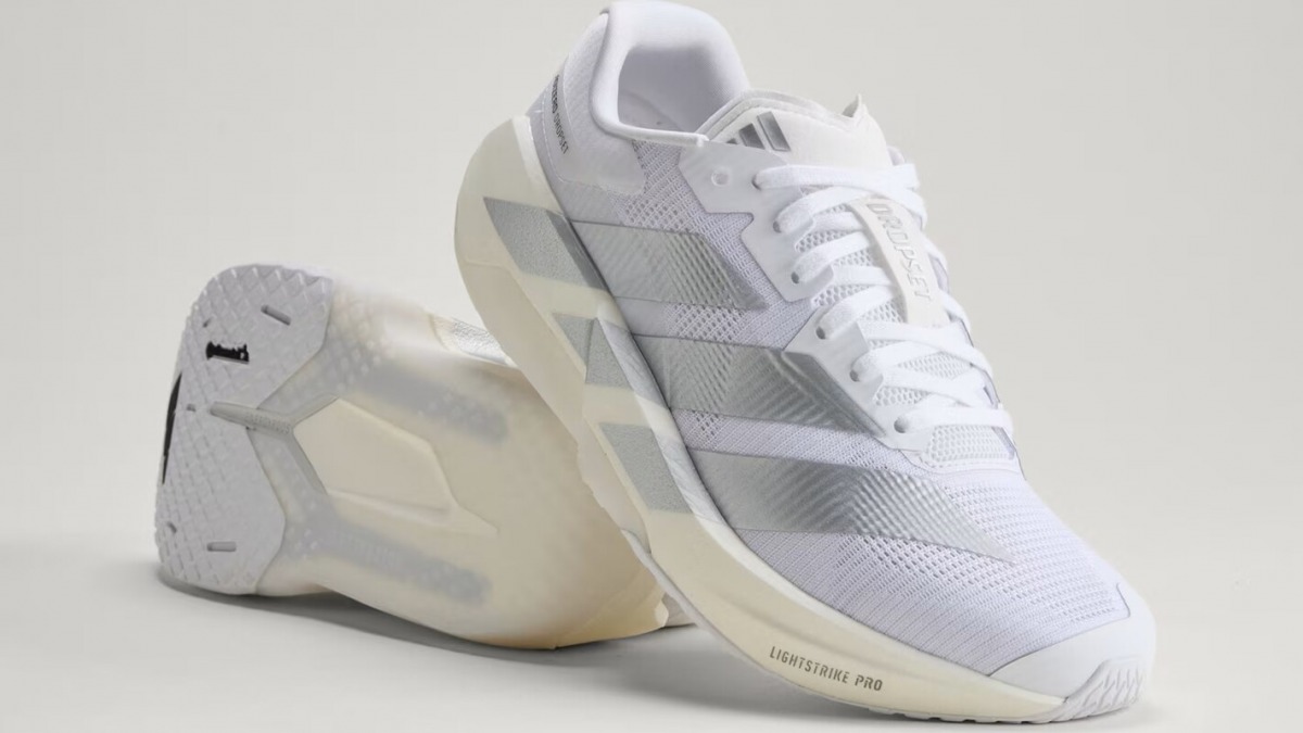 「アディダス『ADIZERO Dropset Pro』登場。ランニングと室内ワークアウトの両立を追求したハイブリッドトレーニングシューズ」の画像