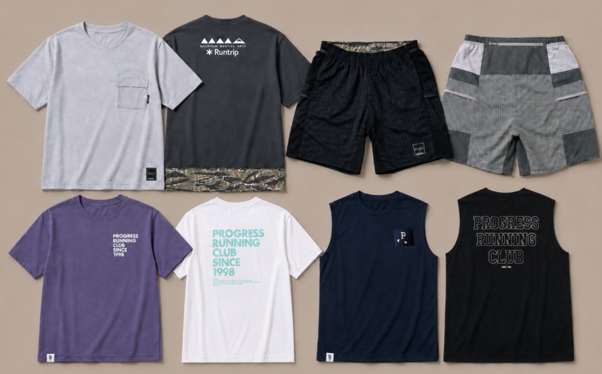 「2026年夏の新着ウェア！走る日も街中でも活躍するTシャツ・タンクトップ・パンツを厳選｜Runtrip Store」の画像