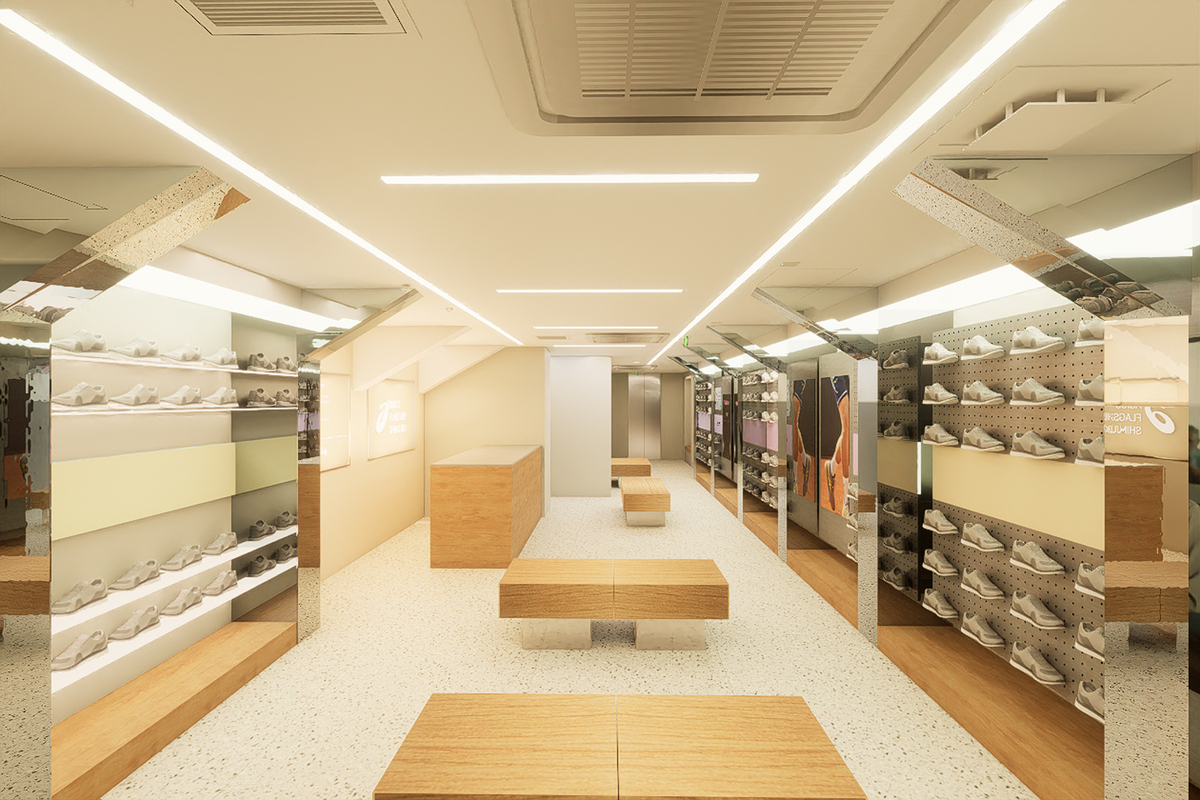 「アシックスが国内2店舗目の旗艦店「ASICS FLAGSHIP SHINJUKU」を2026年7月31日にオープン」の画像