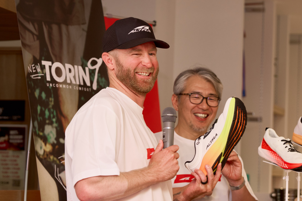 「アルトラ新作『TORIN 9』発表。創業者が2年ぶり来日で語った“ゼロドロップ”の哲学」の画像