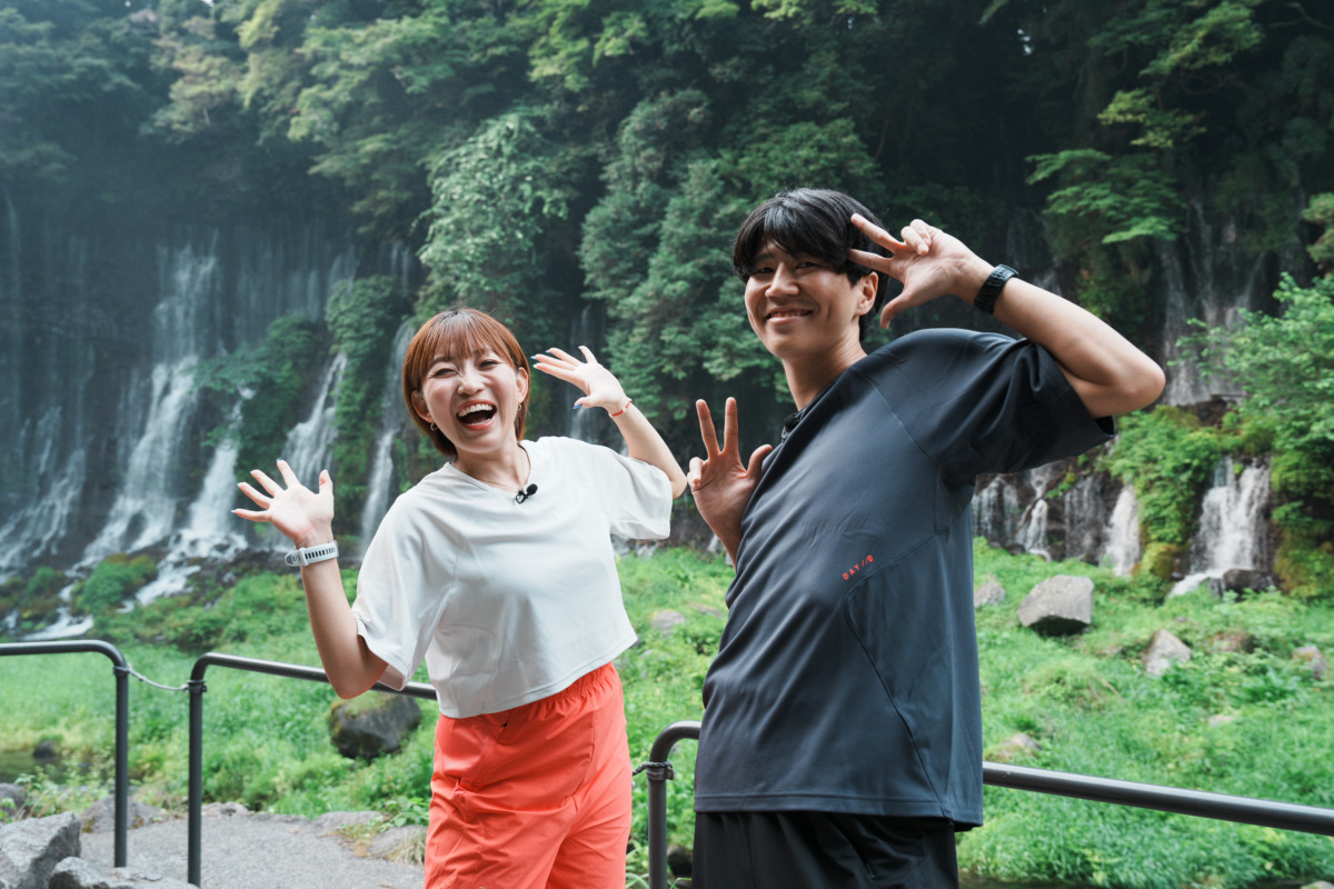「夏は避暑地へ旅ラン!アディダス『HYPERBOOST EDGE』で巡る富士宮Runtrip」の画像