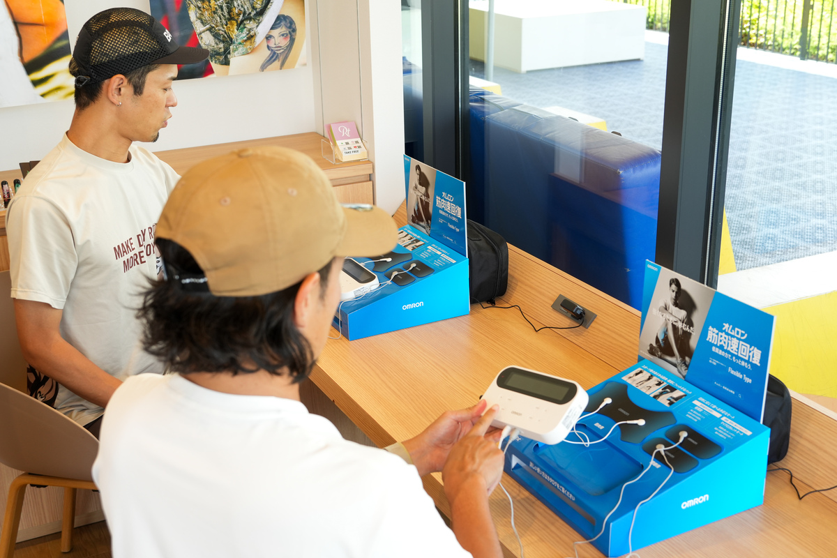 「走った後こそ、整える。Runtrip BASE YOYOGI PARKに『Recovery Lounge』が期間限定オープン」の画像