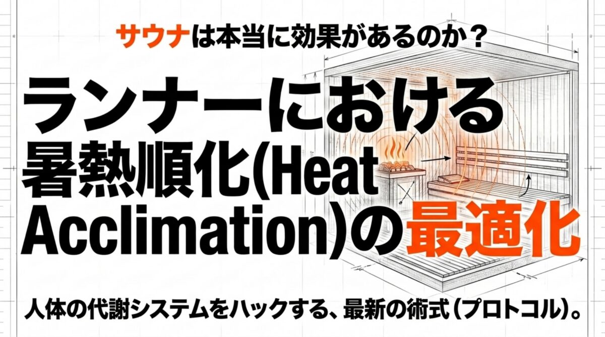 「暑熱順化・サウナ・水分補給……医師ランナーが解説！夏のランニングで意識したい熱中症対策法とは？」の画像